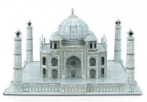 Free-shipping-Indian-Taj-Mahal-three-dimensional-puzzle-3d-puzzle-world-s-great-architecture-wholesale-price