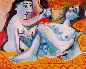 Two Friends 1965 Pablo Picasso