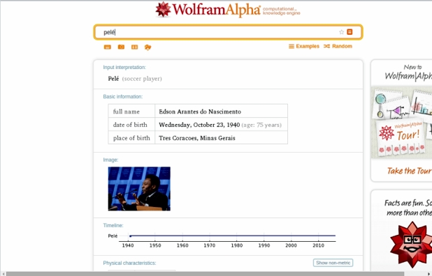 Buscador Wolfram Alpha