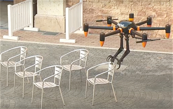 Drone de garras de águia