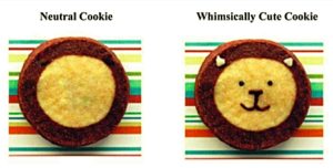 Cookies divertidos nos fazem comer mais